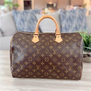 Louis Vuitton Vintage Monogram Speedy 35